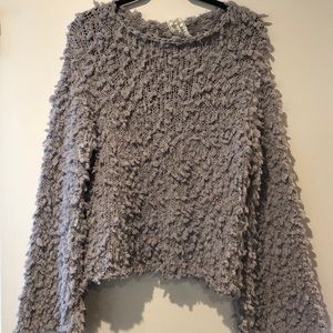 Grey chunky sweater